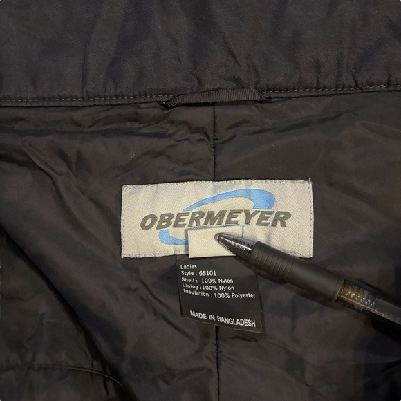 Obermeyer‎ Womens Size 14R Black Skiwear Ladies Ski Athletic Pants - Picture 7 of 14
